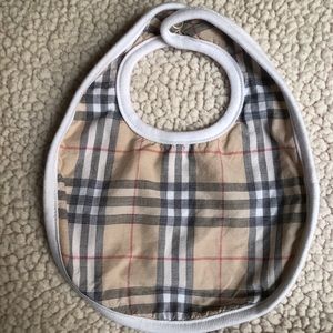 Burberry baby bib